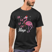 Guirlande de Noël Fa La La Santa Flamingo