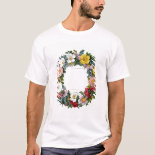 T-shirt Guirlande des roses, frontispice pour des 'roses