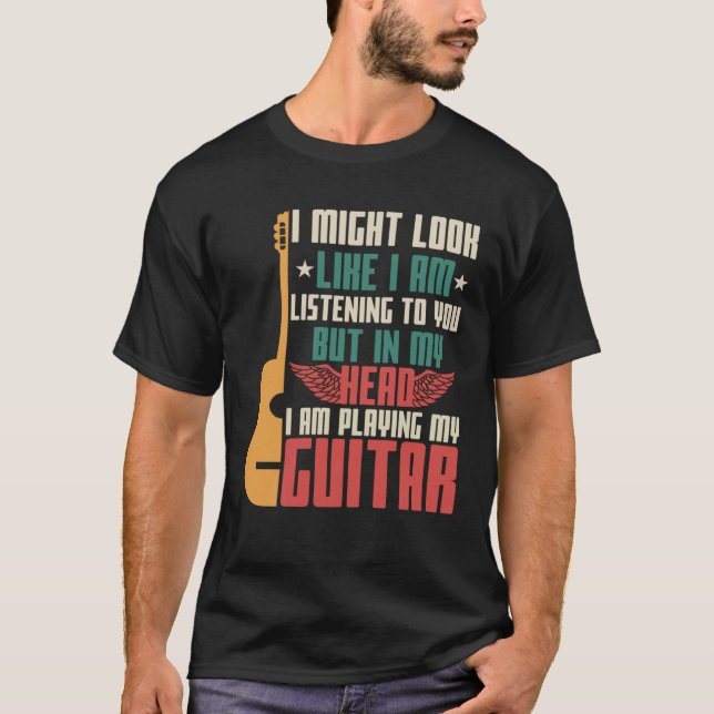T-shirt guitar (Devant)