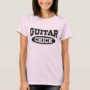 T-shirt Guitar Chick