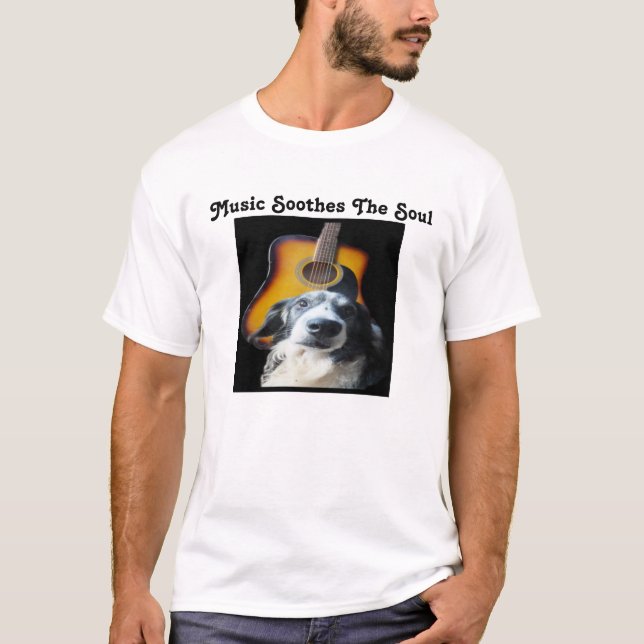 T-shirt Guitar Chien (Devant)