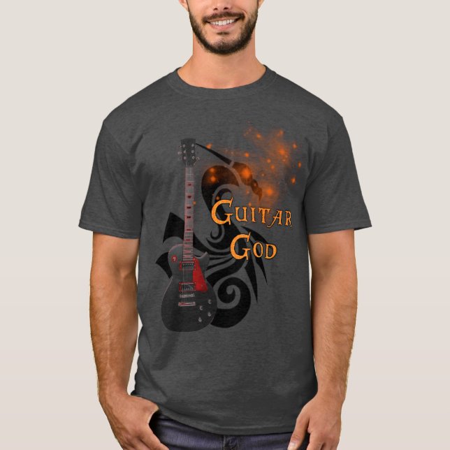 T-shirt GUITAR DIEU (Devant)
