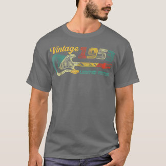 T-shirt Guitar Lover 69 Year Old Vintage 1953 Limited Edit