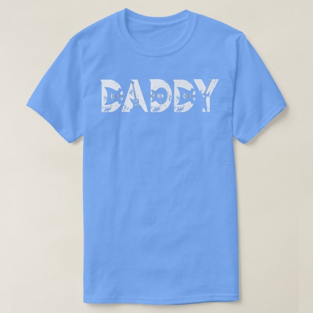 T-shirt Guitar Lover Guitarist Daddy Funny Music Fathers D (Design devant)