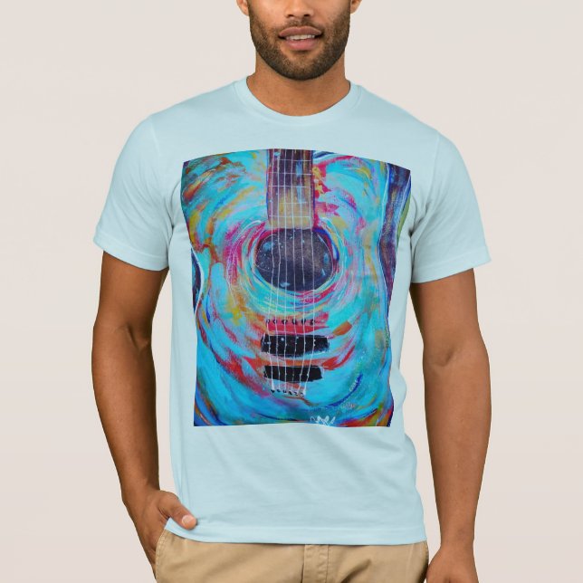 T-shirt guitare (Devant)