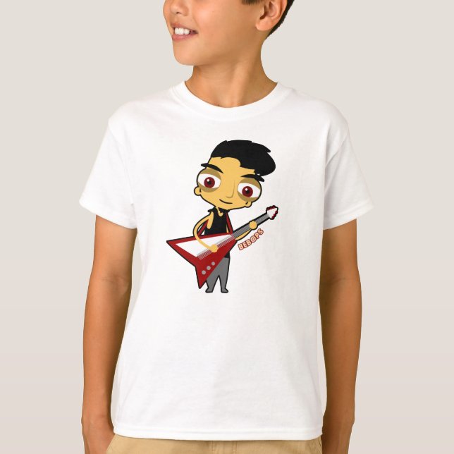 T-shirt guitare (Devant)