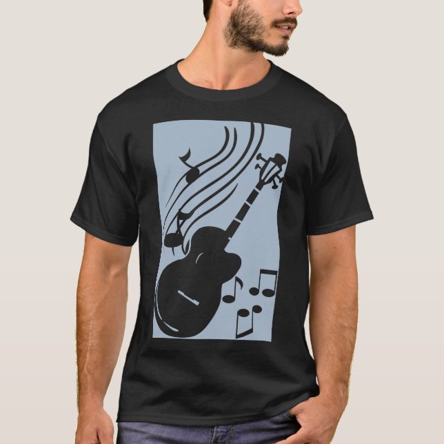 T-shirt Guitare (Devant)