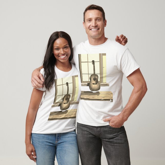 T-shirt guitare (Unisexe)
