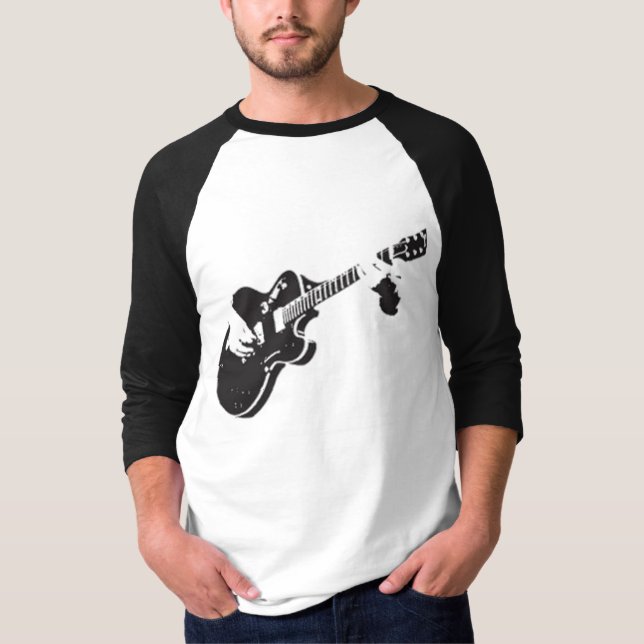 T-shirt Guitare - (Devant)
