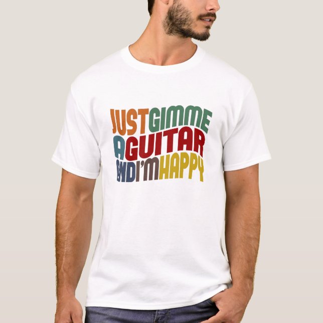 T-shirt Guitare (Devant)