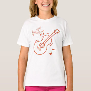 T-shirt guitare