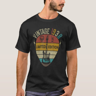 T-shirt Guitare 85e anniversaire Best of 1938 1