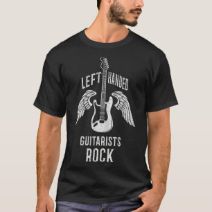 T-shirt Guitare à main vintage gauche gauchiste gauchiste