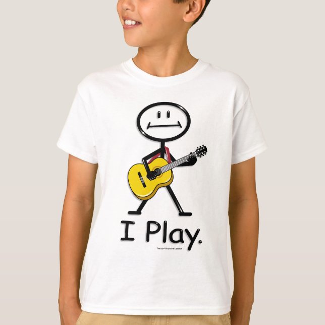 T-shirt Guitare acoustique (Devant)