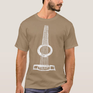T-shirt Guitare acoustique 6 cordesGuitare 
