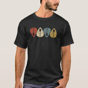 T-shirt Guitare Acoustique Arbre De Vie Nature Guitariste
