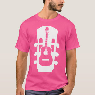T-shirt Guitare acoustique Conception musicienne Retro Sou