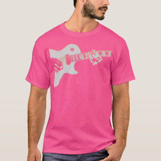T-shirt Guitare Acoustique cool Pour Hommes Guitare Acoust