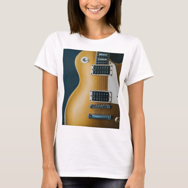 T-shirt Guitare acoustique géniale (Devant)
