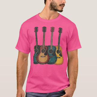 T-shirt Guitare acoustique Guitariste Musique Musique Musi