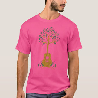 T-shirt Guitare acoustique pour femmes musiciennes Guitari