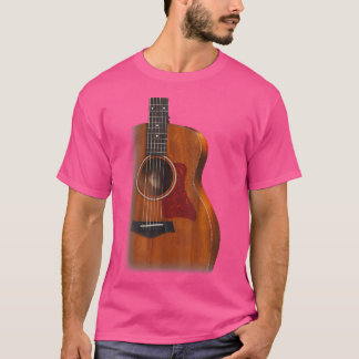 T-shirt Guitare Acoustique vintage