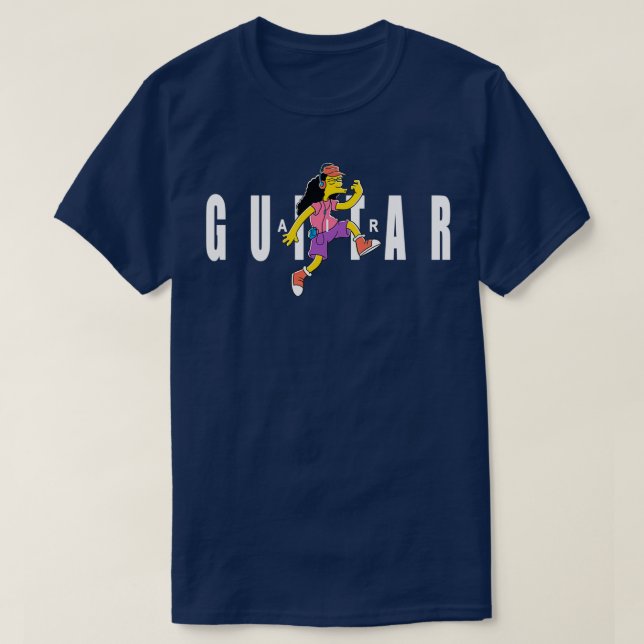 T-shirt Guitare aérienne (Design devant)