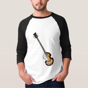 T-shirt Guitare basse de violon
