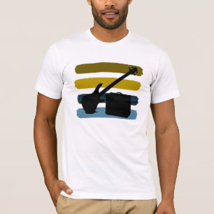 T-shirt Guitare basse et chemise d'ampère