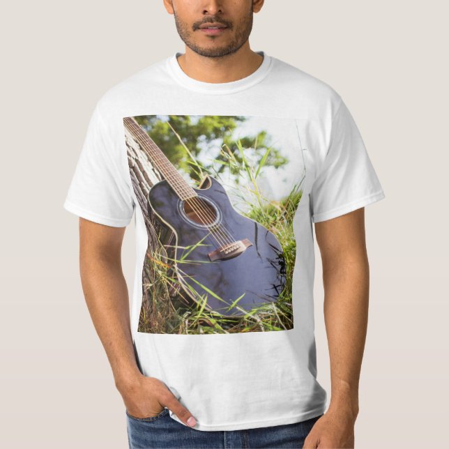 T-shirt Guitare basse Pretty (Devant)