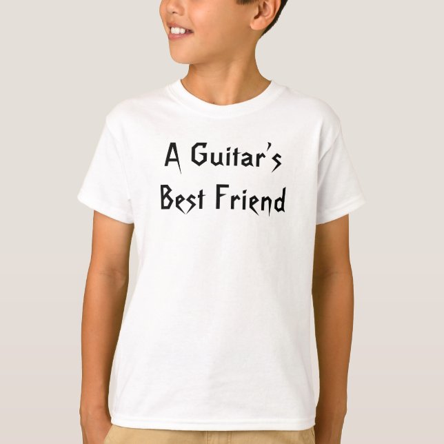 T-shirt Guitare Best Friend Music Citation (Devant)