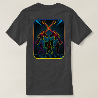T-shirt Guitare Blacklight d'assaut