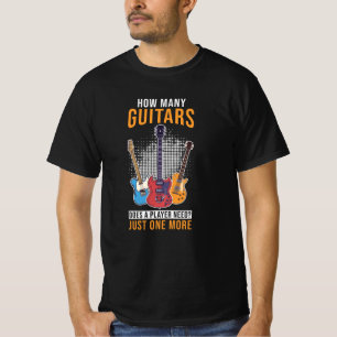 T-shirt Guitare-cadeau guitariste