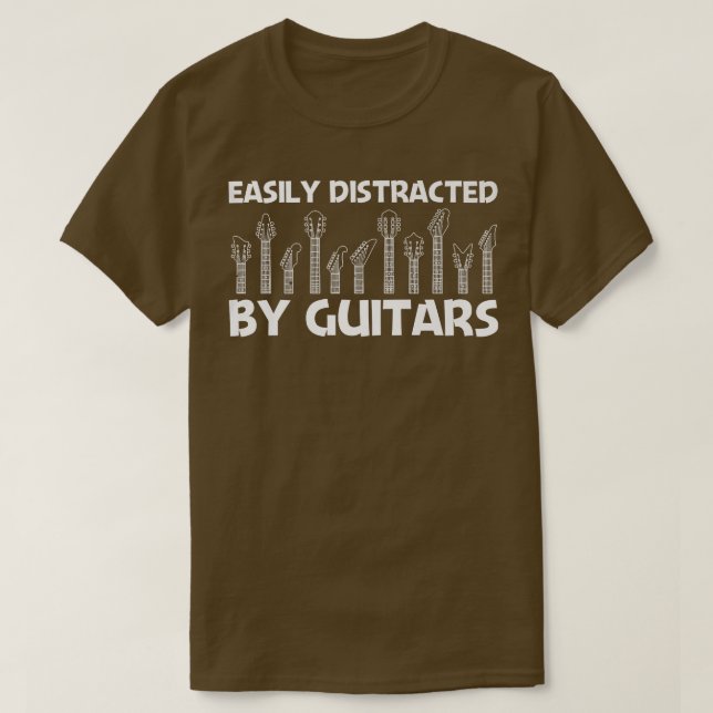 T-shirt Guitare cool Pour Hommes Femmes Guitare Acoustique (Design devant)