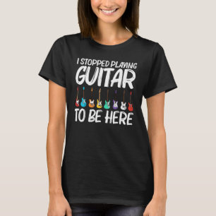 T-shirt Guitare cool Pour Hommes Musique Guitariste Acoust
