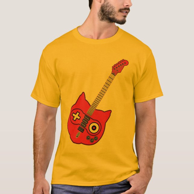 T-shirt Guitare d'Abscure (Devant)
