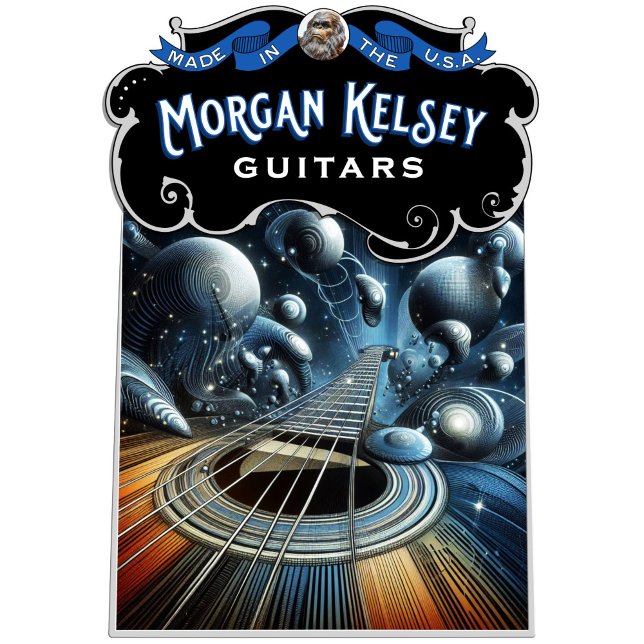 T-shirt Guitare dans l'espace (Créateur téléchargé)