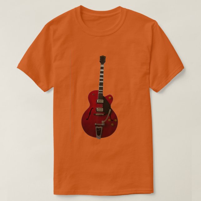 T-shirt Guitare de jazz (Design devant)