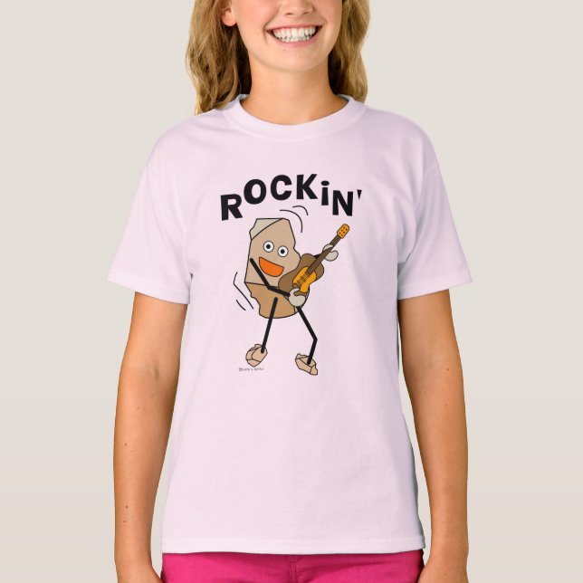 T-shirt Guitare de Rockin (Devant)