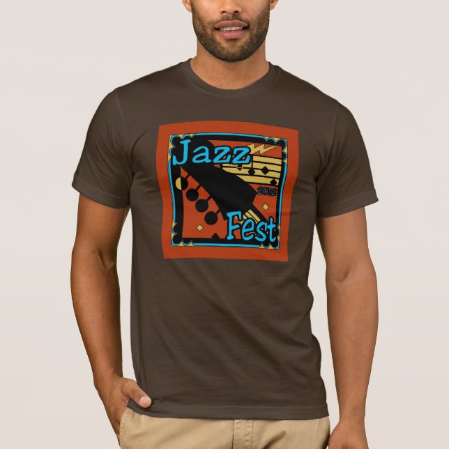 T-shirt Guitare du Jazz Fest 2012 (Devant)