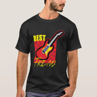 T-shirt Guitare du meilleur ami