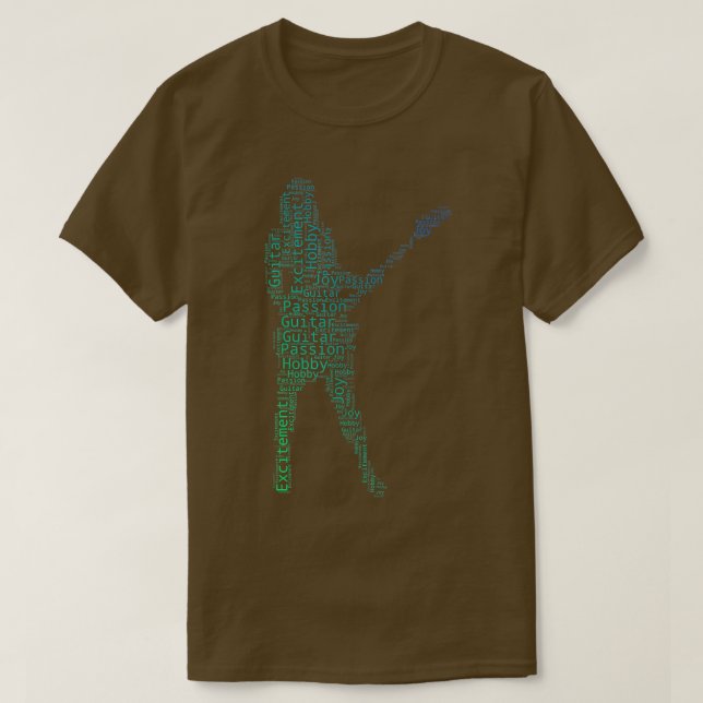 T-shirt Guitare électrique (Design devant)