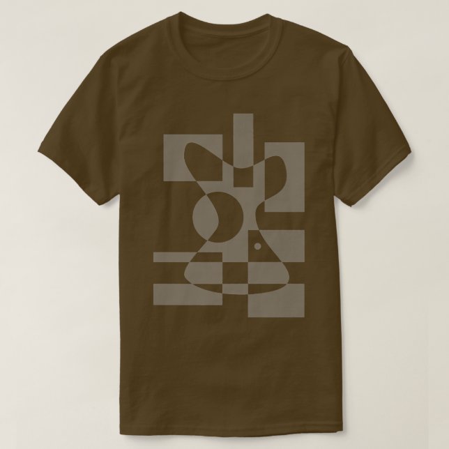 T-shirt Guitare électrique Abstraite263 (Design devant)