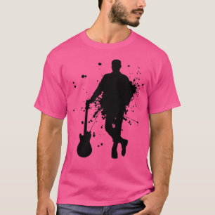 T-shirt Guitare électrique Acoustique