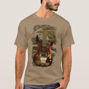 T-shirt Guitare électrique faite sur commande d'imaginair
