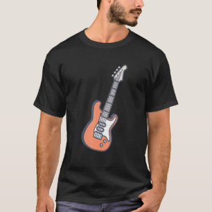 T-shirt Guitare électrique Musique musicienne Guitare
