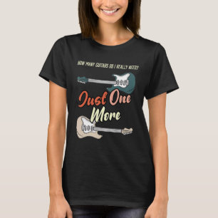 T-shirt Guitare électrique rétro graphique et guitariste