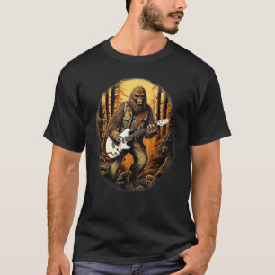 T-shirt Guitare électrique rock & roll Bigfoot rock&roll
