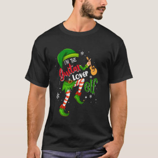 T-shirt Guitare Elf Correspondant Famille Groupe Jeu de No
