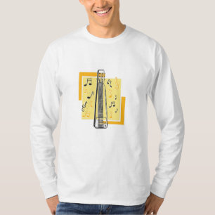 T-shirt Guitare en acier